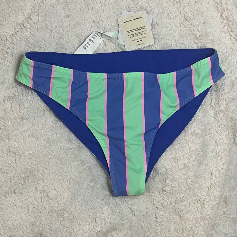 Reversible Mid-rise Swim Bottom